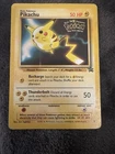 Pokémon PIKACHU #4 Kids WB Presents Pokemon The First Movie promo card