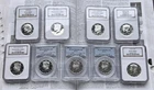 Slabbed JFK Silver Half Dollar Proof Lot of 9 🇺🇸