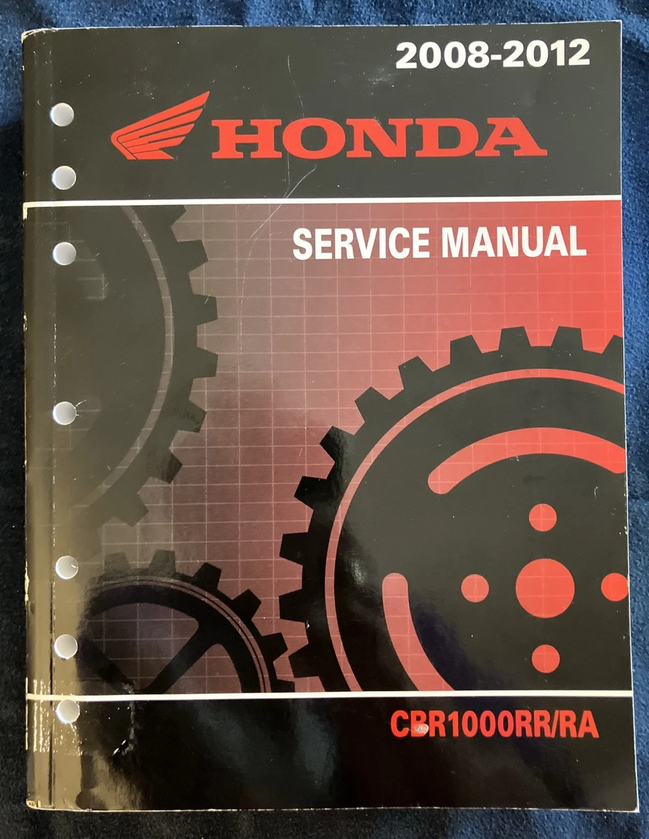 Honda CBR1000RR Motorcycle Repair Manuals & Literature for sale | eBay