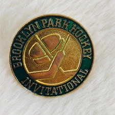 Brooklyn Park Hockey Minnesota Invitational Souvenir Enamel Lapel Pin