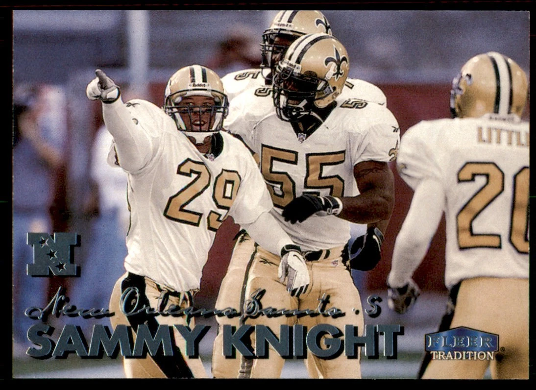 1999 Fleer Tradition Sammy Knight New Orleans Saints #207