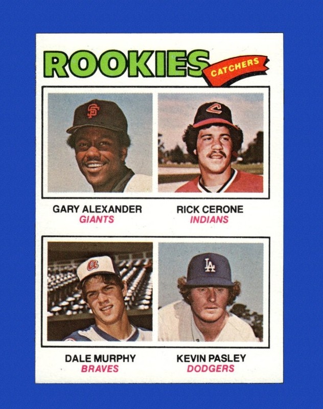 1977 Topps Set-Break #476 Dale Murphy RC NR-MINT *GMCARDS*