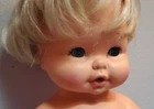 Vtg Mattel  Baby Tender Love Drink & Wet 16" Rubber Doll W/ Clothes 1969