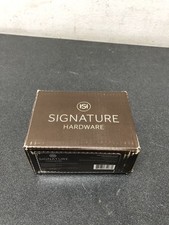 Signature Hardware 447219 Greyfield Single Robe Hook - Polished Nickel