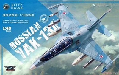 Kitty Hawk 1/48 Russische Yak-130 Modellflugzeug-Bausatz