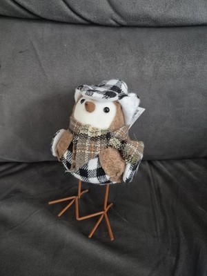 Hobby Lobby USA Herbst Autumn Ernte Stoff Vogel Ornament Figur Hyde and Eek