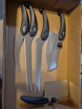 Miracle Blade lll lotto coltello Rock 'N Chop affettatrice filetto inox usato 5pz