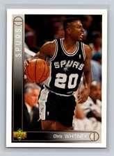 1993-94 Upper Deck Rookie RC #371 Chris Whitney San Antonio Spurs