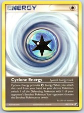 2005 POKEMON CYCLONE ENERGY 99/115 UNCOMMON UNSEEN FORCES LP SHIN-ICHI YOSHIKAWA