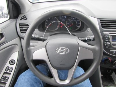 2012-2017 Hyundai Accent Driver Steering Wheel Air Bag US Market Gray