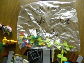 LEGO Friends 41033 Jungle Falls Rescue Set Verified Complete w/ Mini Figure USED