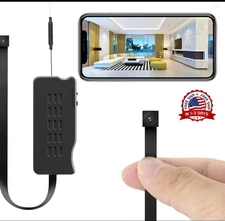 Mini WiFi Camara Vigilancia Inalambrica Espia Oculta USB 1080P Video Con Audio