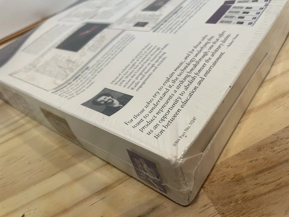 NEW *Not For Resale* Microsoft Multimedia Mozart Dissonant Quartet CD Windows - Image 3 of 4