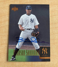 2001 Upper Deck Bronson Sardinha #86 Signed Auto Yankees Star Rookie Card. rookie card picture