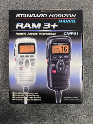 Standard Horizon RAM3+ CMP31 (Black)