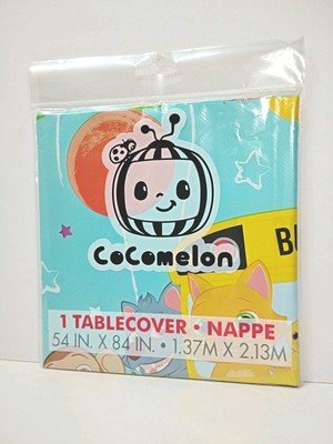 COCOMELON TABLECOVER PLASTIC Birthday 54'' X 84'' Table Cover