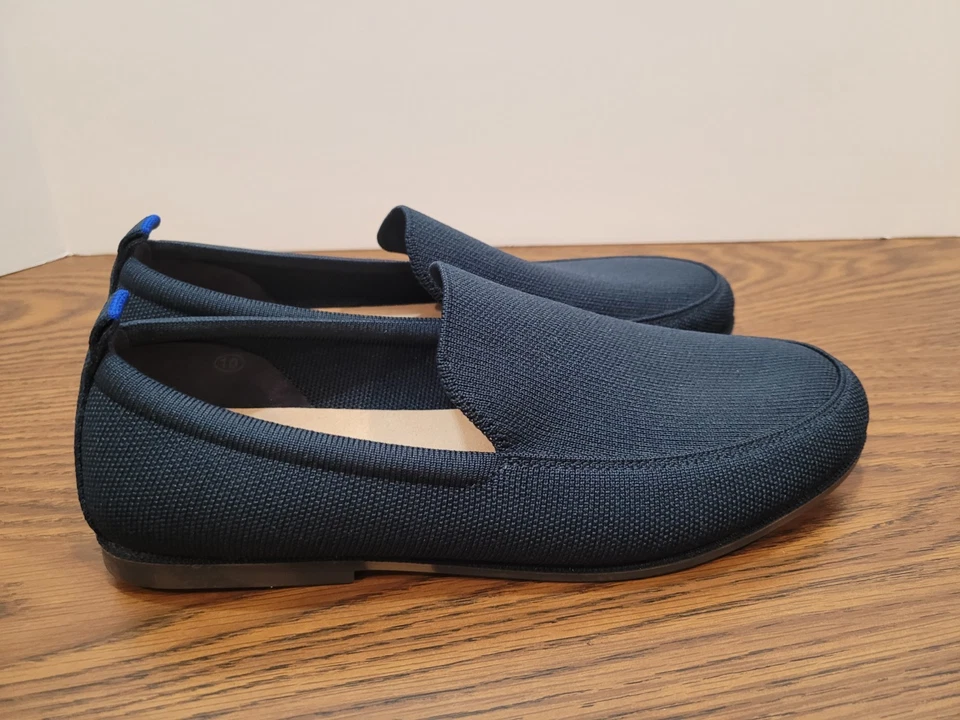 Mocasines Rothy's Ravello para hombre en azul marino, talla 10 zapatos Foto 3 de 4