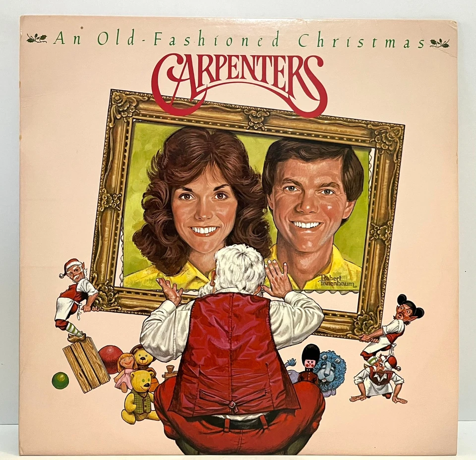 CARPENTERS Old Fashioned Christmas (1984 Translucent) - 12" Vinyl Record LP - VG - Image 2 of 4