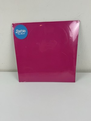 New BARBIE THE ALBUM Embossed Sky Blue Color First Press Vinyl LP Movie