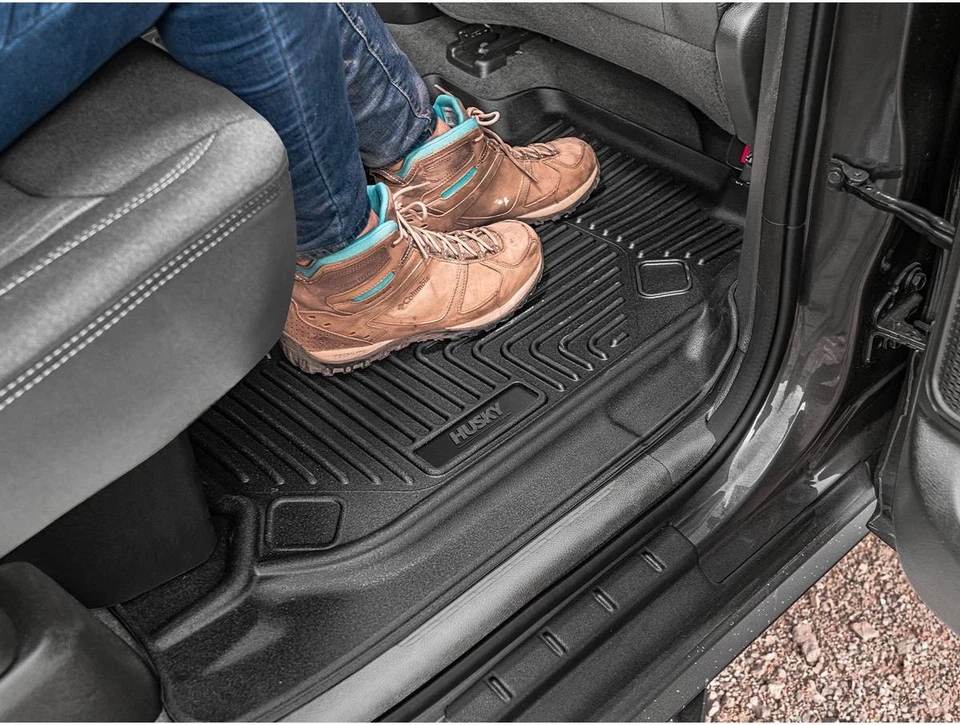 Husky X-Act Contour Frt Floor Liner Blk Fits 15-21 Transit 150-350,Transit-350HD Foto 3 de 4