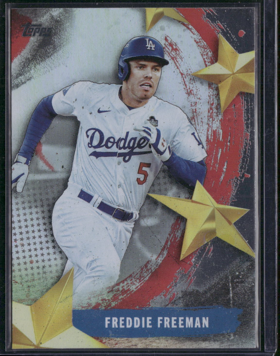 Freddie Freeman #SMLB-42 Baseball Cards 2025 Topps Stars of MLB trading card — raw and PSA graded price guide