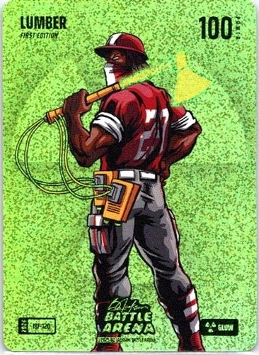 2026 Bo Jackson Battle Arena Lumber Glow Icon Battlefoil Case Hit James Wood