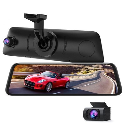 AUTO-VOX V5PRO 1080P 9.35'' OEM Rear View Mirror Camera, Full Laminated Black 