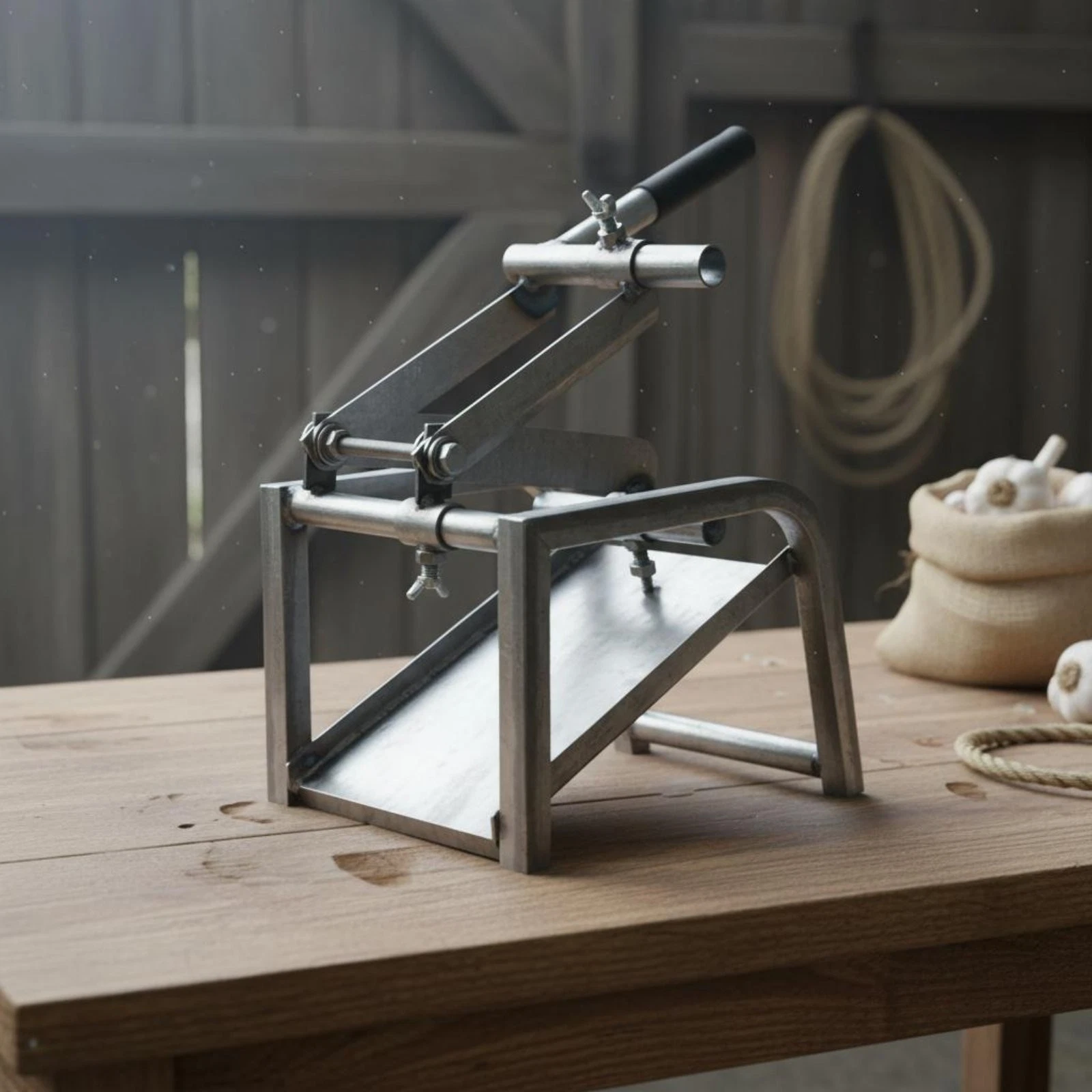 Double Blade Garlic Sturdy Metal Garlic Base for Farmland
Opens in a new window or tab