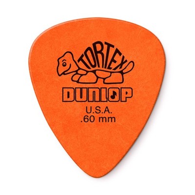 Dunlop Standard Tortex .60 Picks, 12-Pack