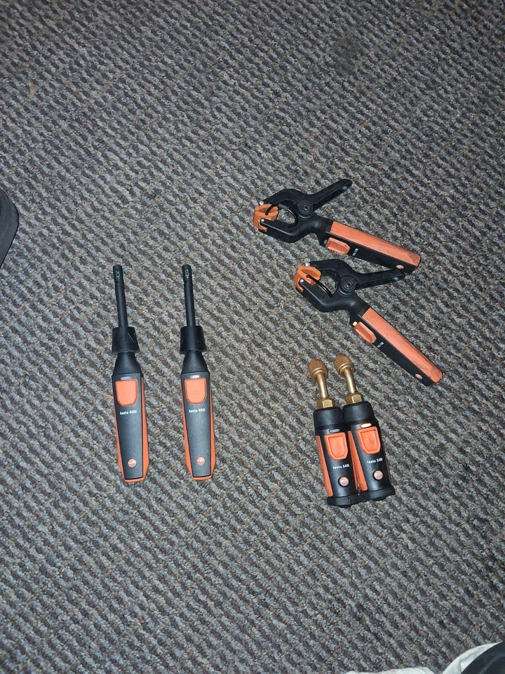 Testo 0563 0009 Sondas Inteligentes Kit de Prueba y Carga de Aire Acondicionado y Refrigeración, Inalámbrico Foto 3 de 4
