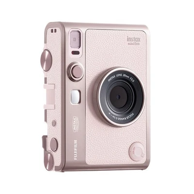 Fujifilm Instax Mini EVO Gentle Rose EX D Hybrid Instant Film Camera - NEW NEW - Image 1 of 4