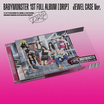 BABYMONSTER DRIP 1st Full Album JEWEL CASE Ver | eBay