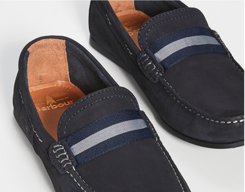 Barbour MANSELL Men's LOAFERS made in 