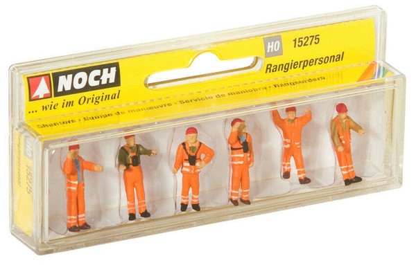 Noch Ho, 15275 Rangierpersonal, 6 Figuren, Modelleisenbahn, Hobby, ZubehöR, Gmk-image