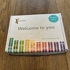 23 and Me Saliva Collection Kit Ancestry and Traits (EXP 12/31/2023) NEW SEALED