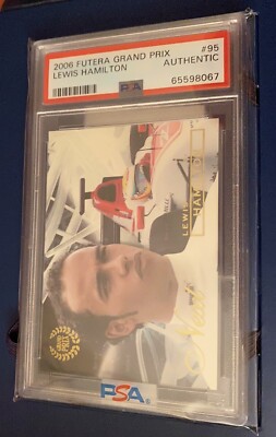 2006 Futera Grand Prix Next #95 Lewis Hamilton Rookie Card Formula