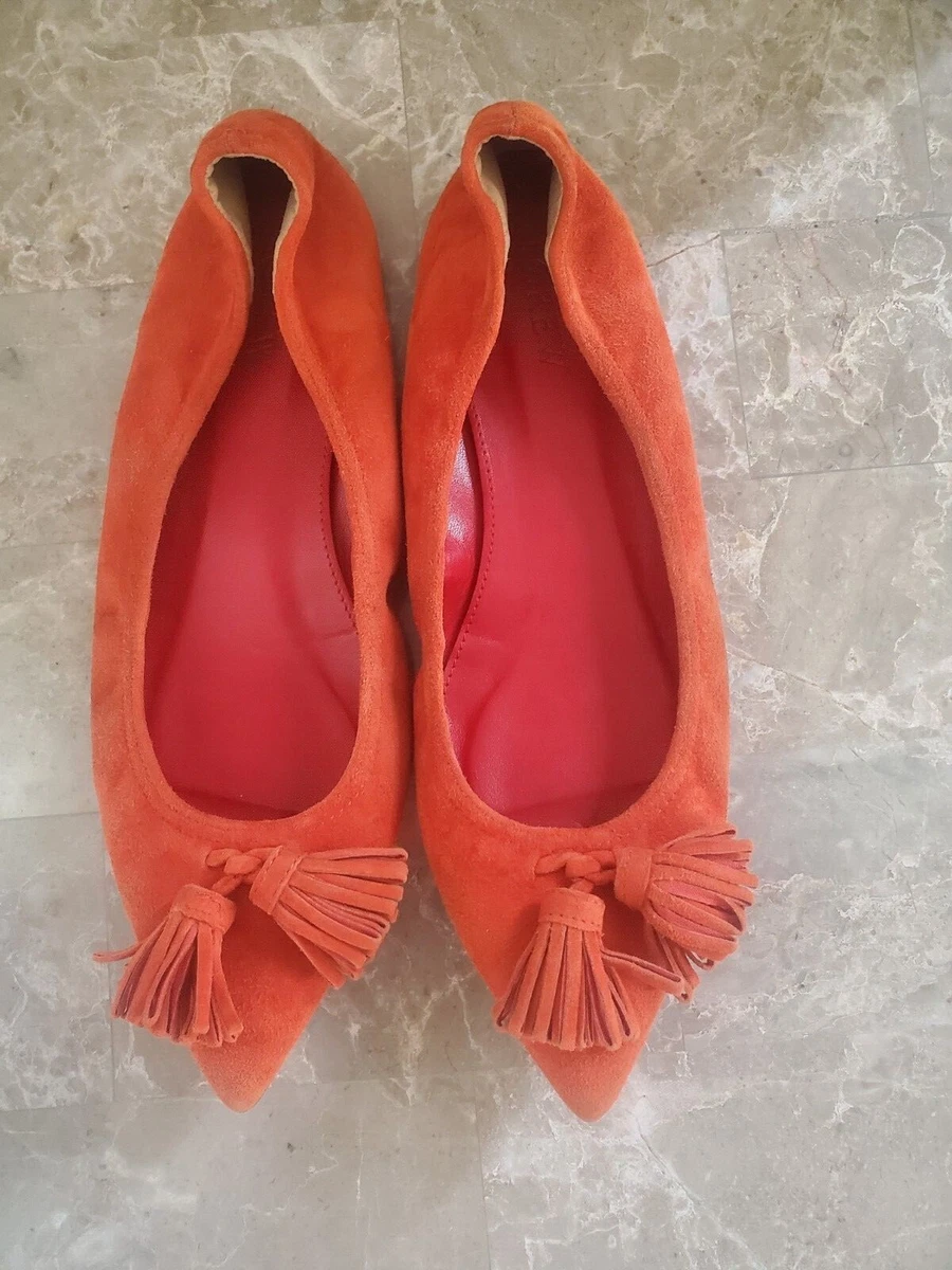 J crew lottie tassel best sale flats