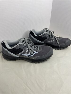 Saucony Womens Excursion TR 14 S10587-3 Gray Running Shoes Sneakers Size 11