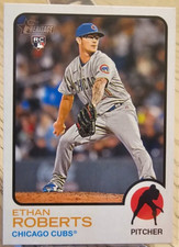 2022 Topps Heritage Ethan Roberts RC #682 Chicago Cubs