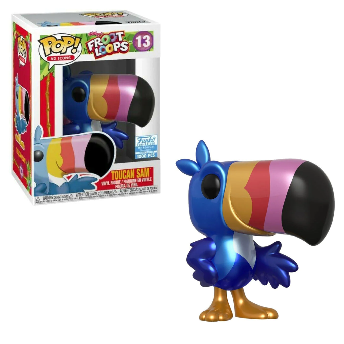 Funko POP! Ad Icons: Toucan Sam [Metallic](Funko)(Funko 1000 Pcs
