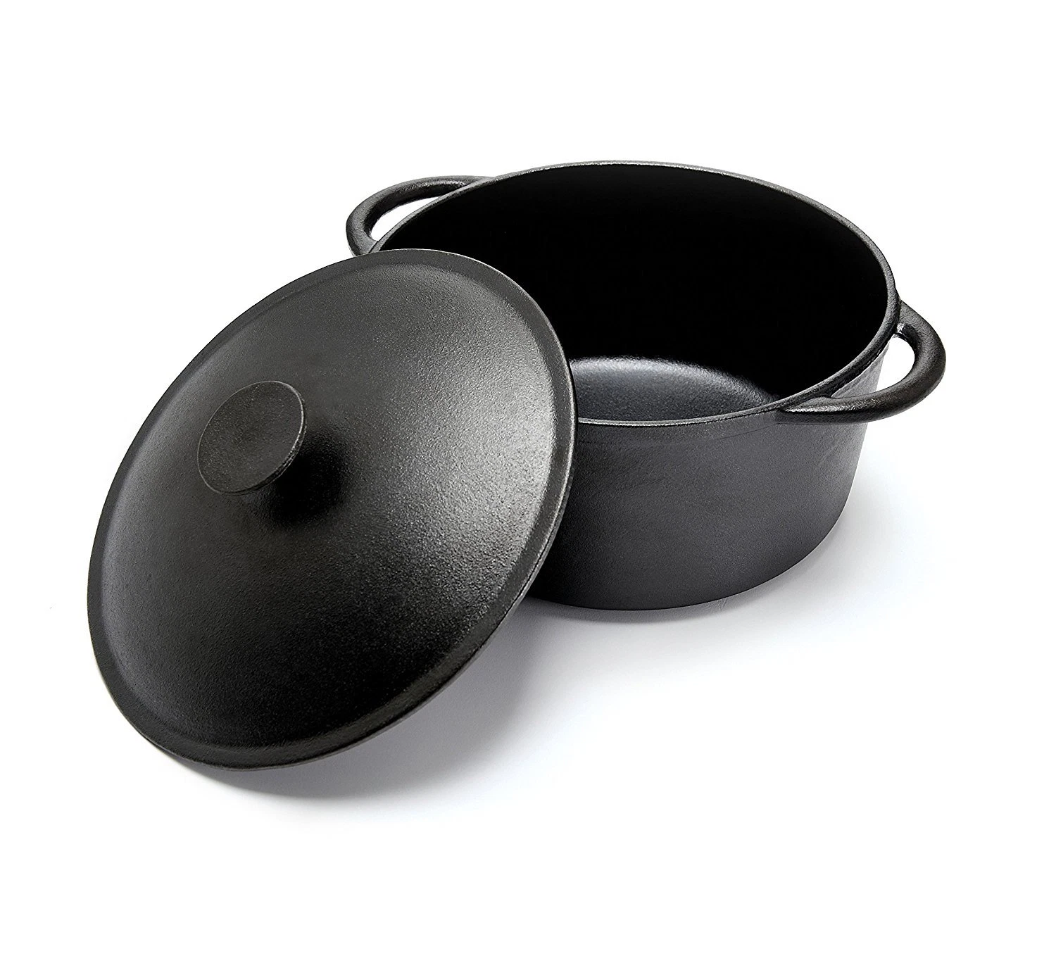 GrillPro Grilling 5 Quart Cast Iron Dutch Oven with Lid 91660