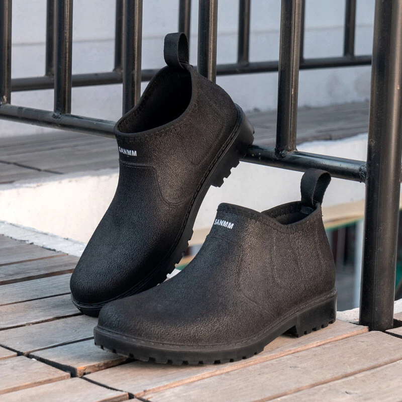 Mens ankle rain clearance boots