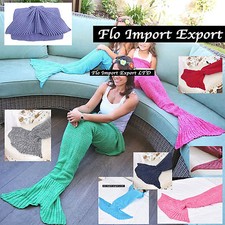 Coperta Coda Sirena A Maglia