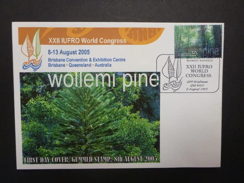 AUSTRALIA 2002 22nd IUFRO CONGRESS, BRISBANE FDI PICTORIAL POSTMARK COVER 1