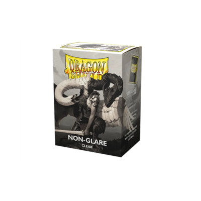 Dragon Shield Matte Non-Glare Sleeves - Clear (100 Kartenhüllen) NEU & OVP!