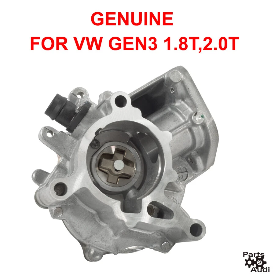 Bomba de vacío OE GENUINA VOLKSWAGEN para VW Beetle, Golf, Jetta, Passat Gen3 1.8T, 2.0T Foto 2 de 2