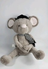 Baby Aspen Monsieur Lesqueak Plush Mouse