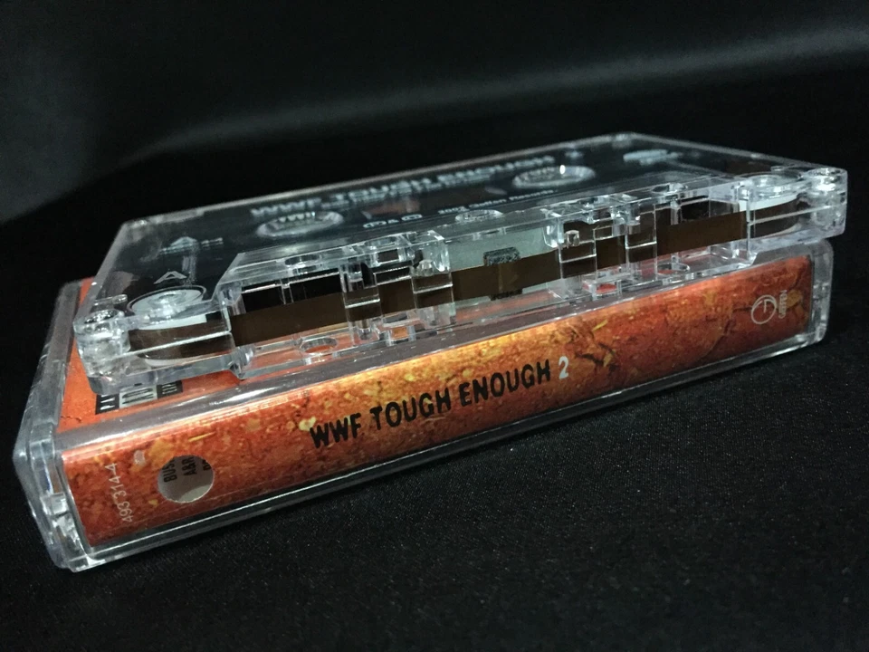 WWE Tough Enough 2 Cassette Tape (2002) Cold Rob Zombie Queens of the Stone Age Foto 2 de 3