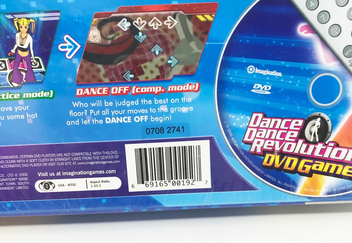 Dance Dance Revolution DVD Game New Sealed Unopened DDR | eBay