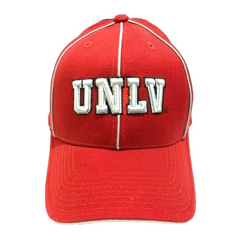 NCAA Zephyr UNLV Rebels rouge adultes hommes incurvé flex coupe